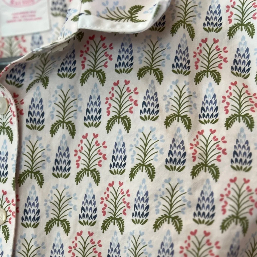Brooks Brothers Floral Patterned Button-Up Shirt 4 - Picture 3 of 8